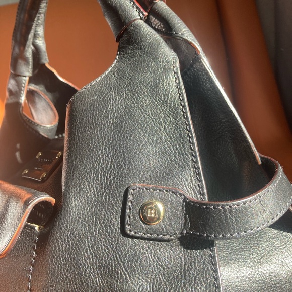 Kate Spade Black Leather Satchel - Picture 7 of 9